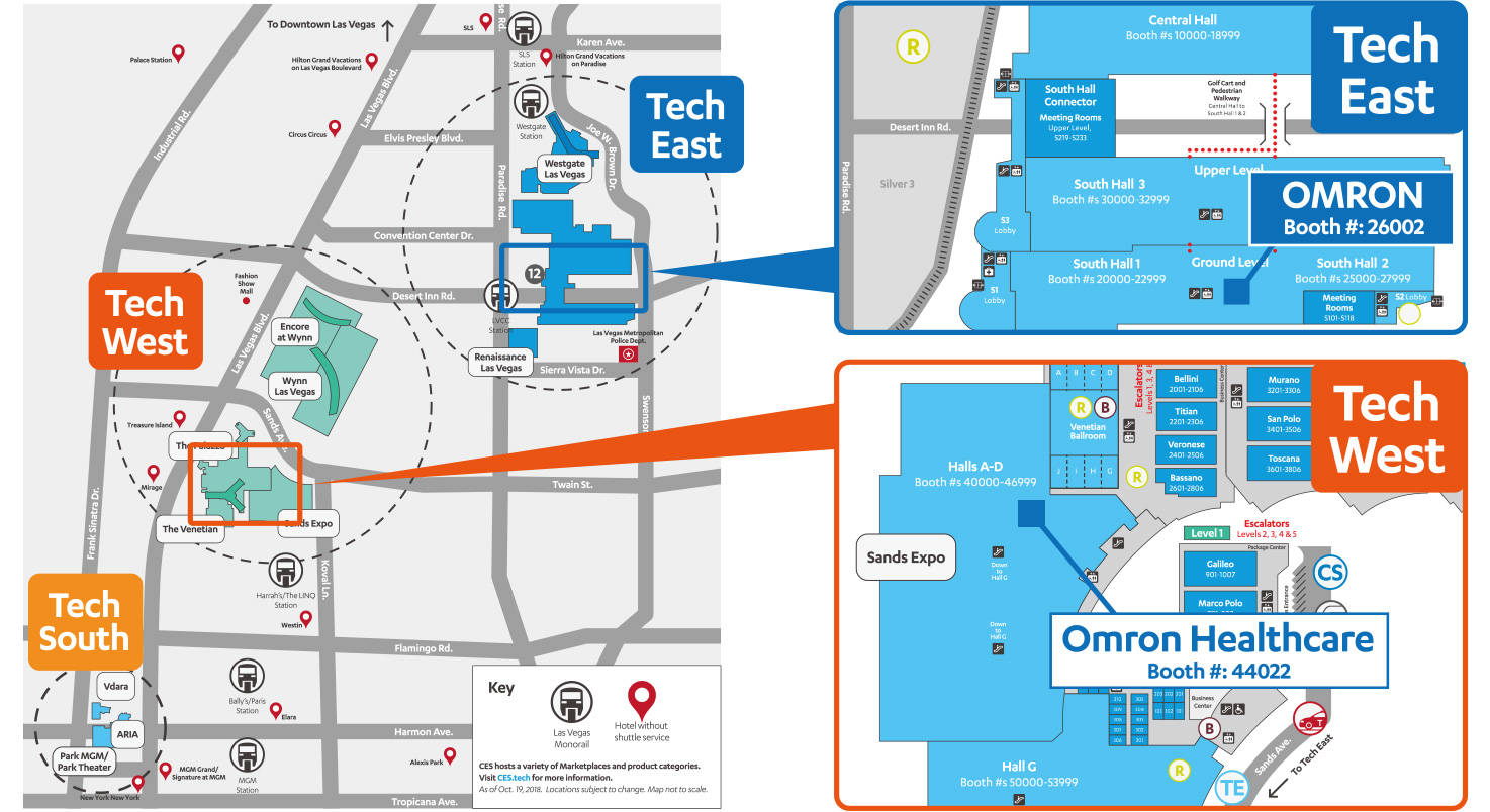 CES 2019 Booth Info